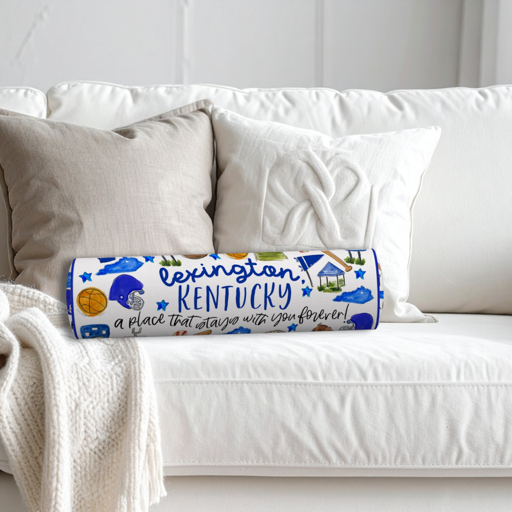 Lexington, KY Bolster Pillow