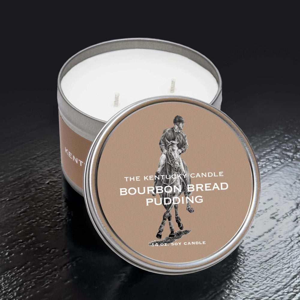 Bourbon Bread Pudding Tin Candle