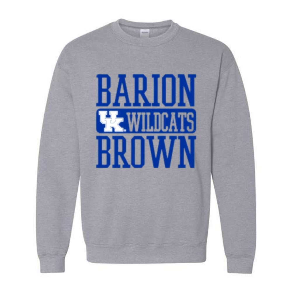 Barion Brown Hardcourt Crewneck