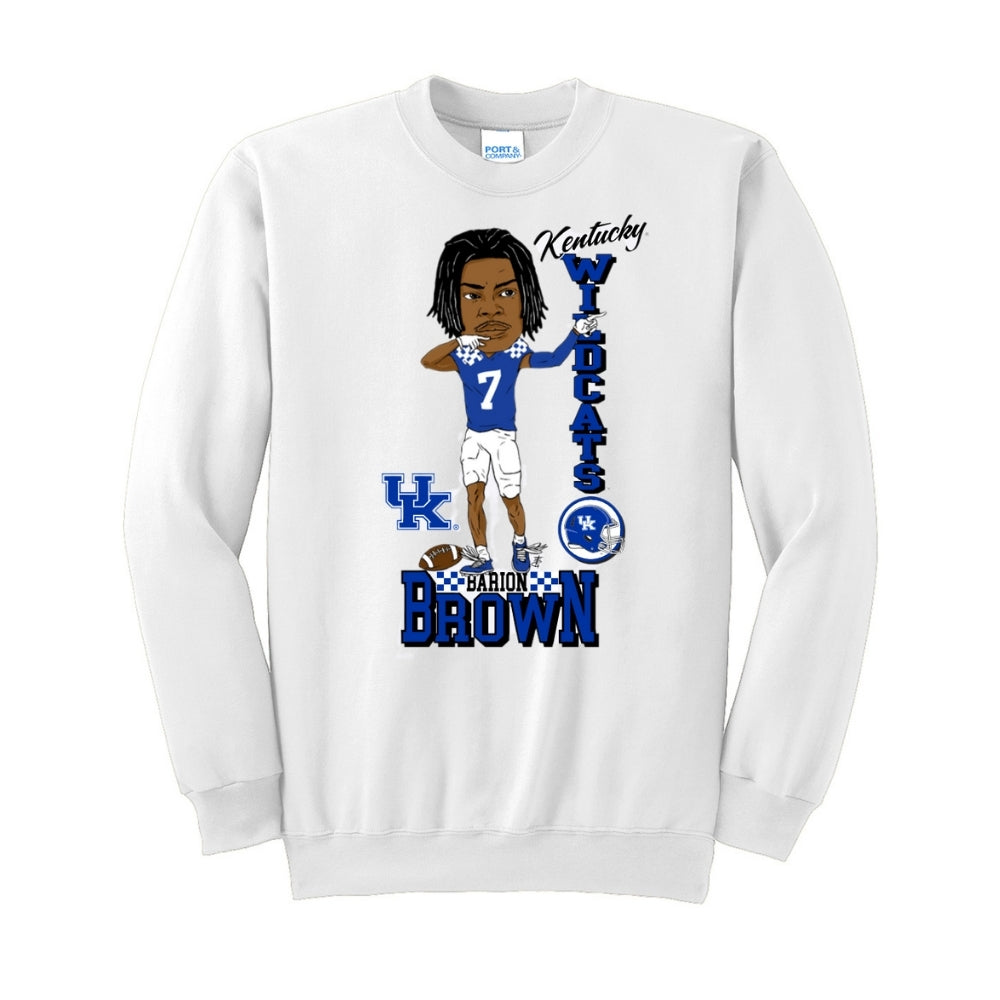 Barion Brown Player Crewneck