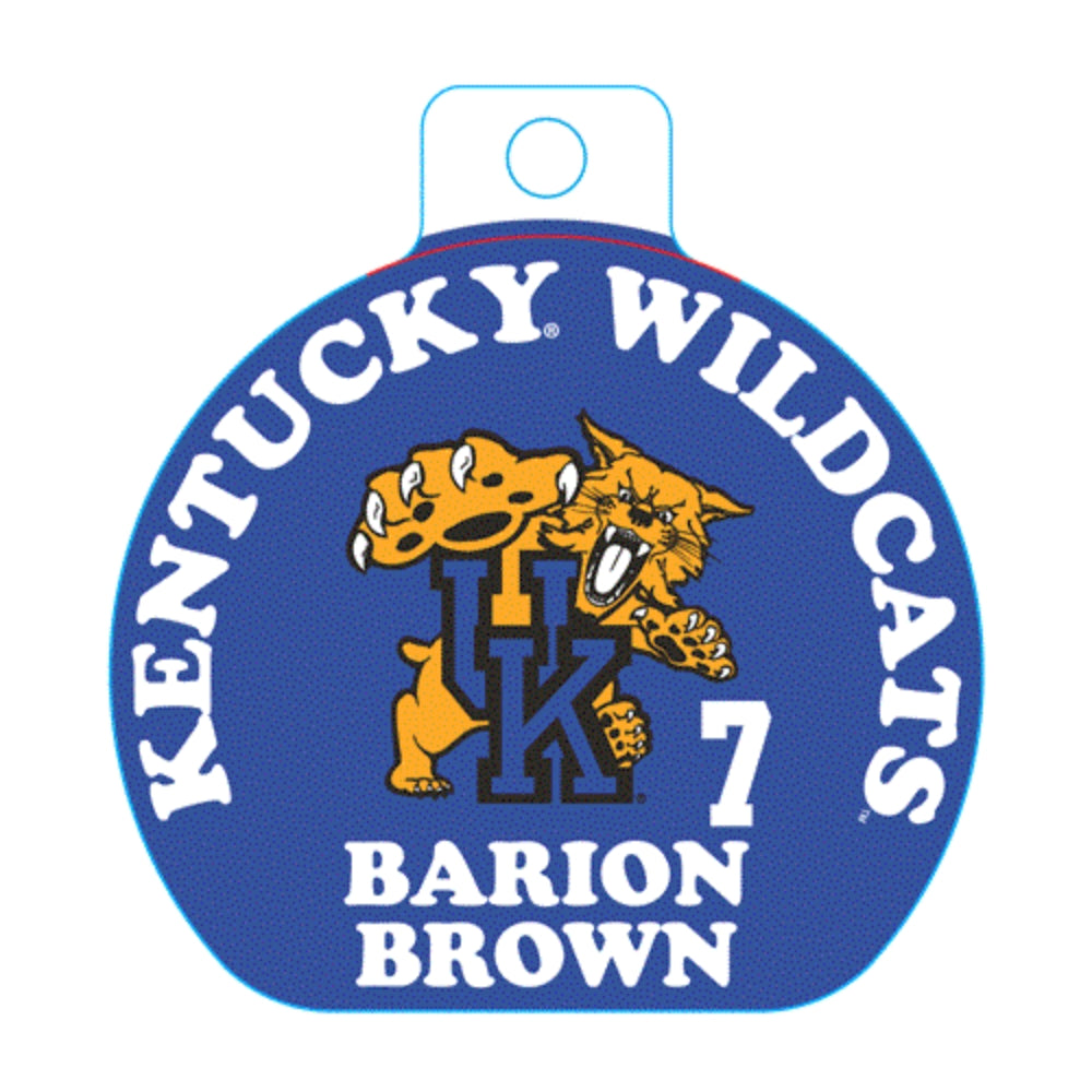 Barion Brown Retrofit Sticker