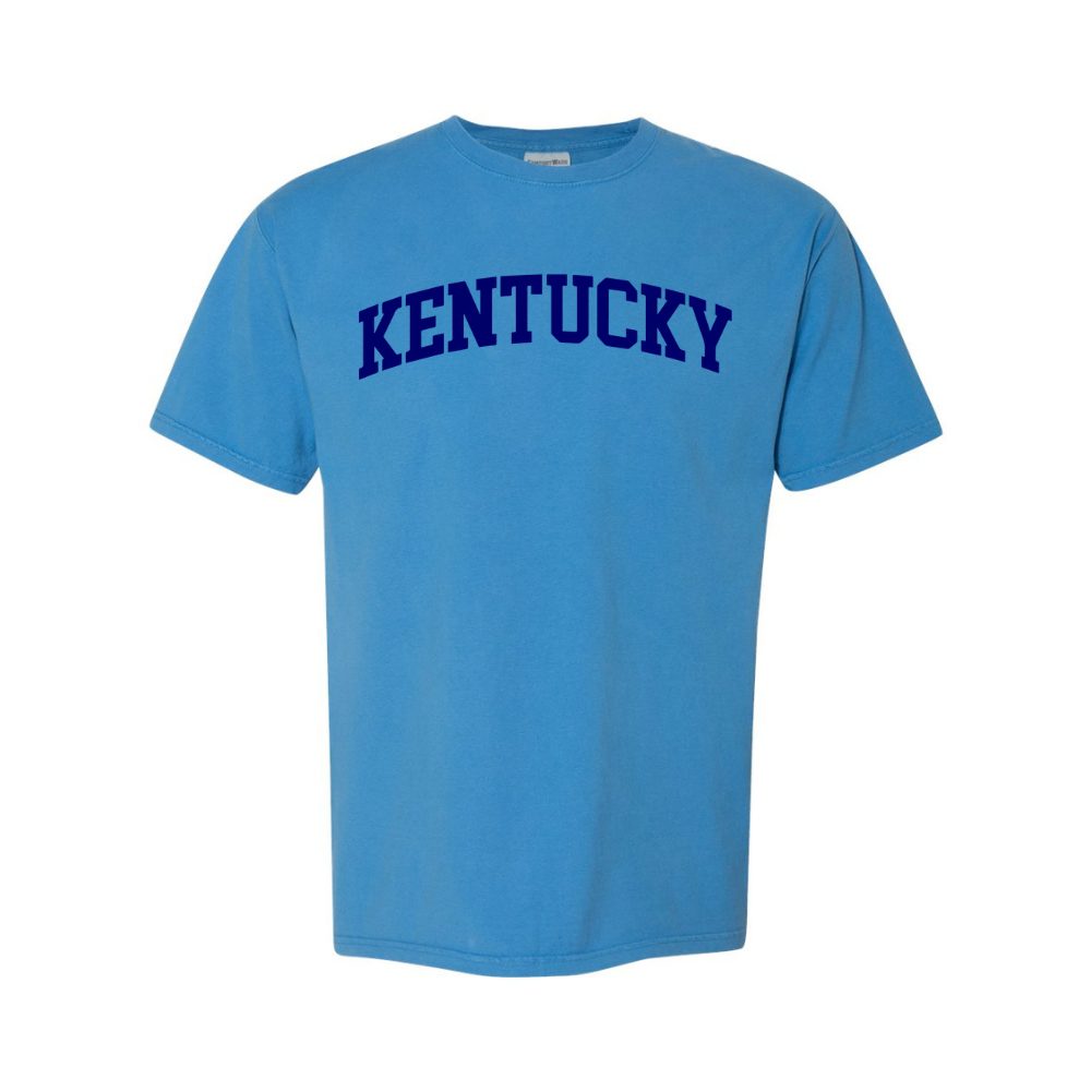 Blue Kentucky Tonal Tee