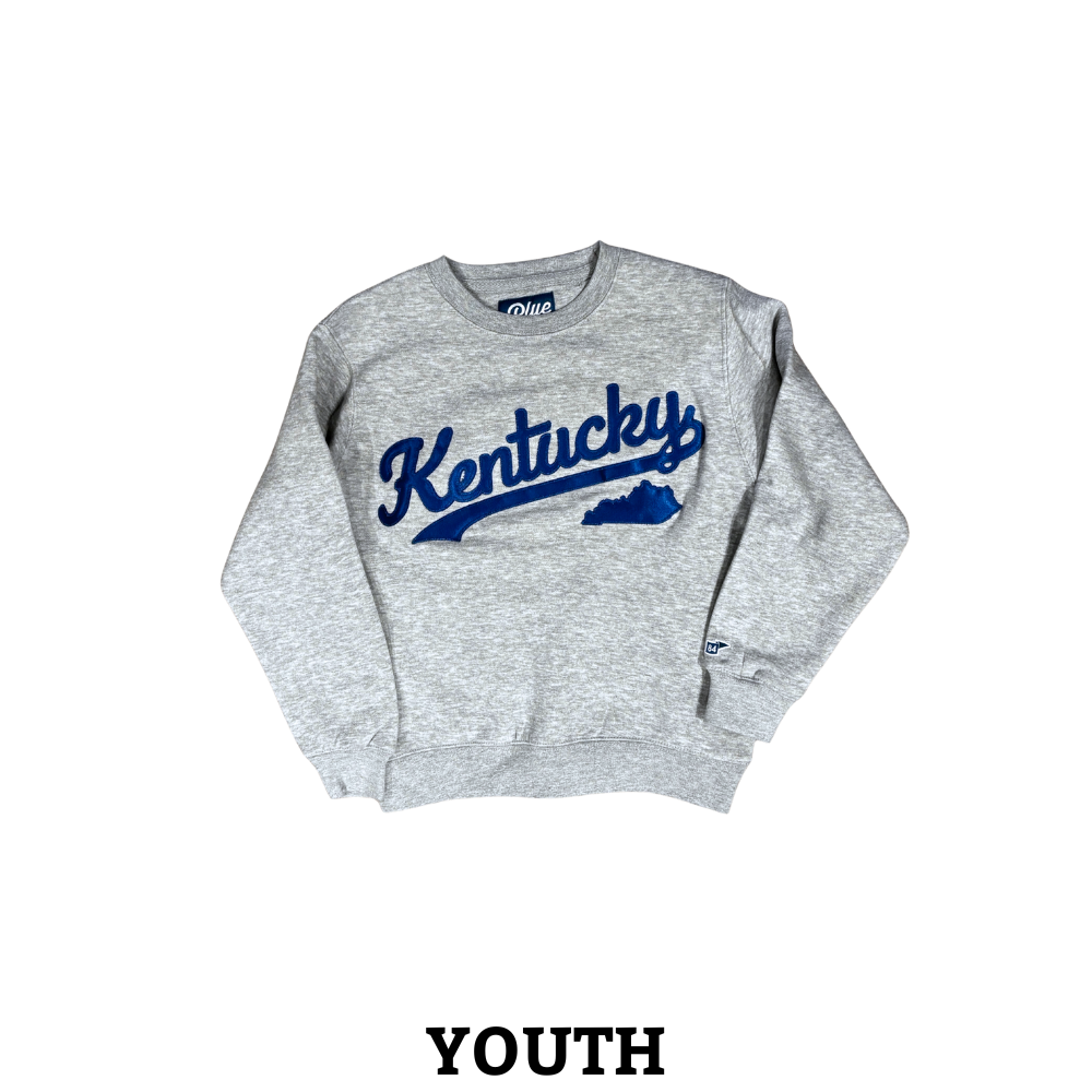 Kentucky State Arms Reach Youth Crewneck