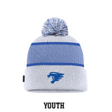 Youth Nike Wildcat Peak Cuff Pom Beanie