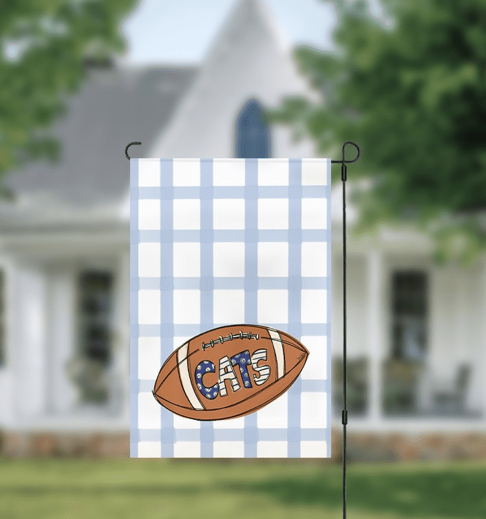 CATS Football Garden Flag