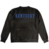 Kentucky State Embroidered Pocket Crewneck