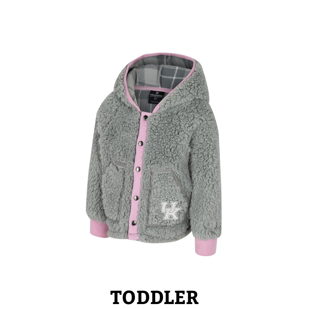 UK Interlock Toddler Sherpa Jacket