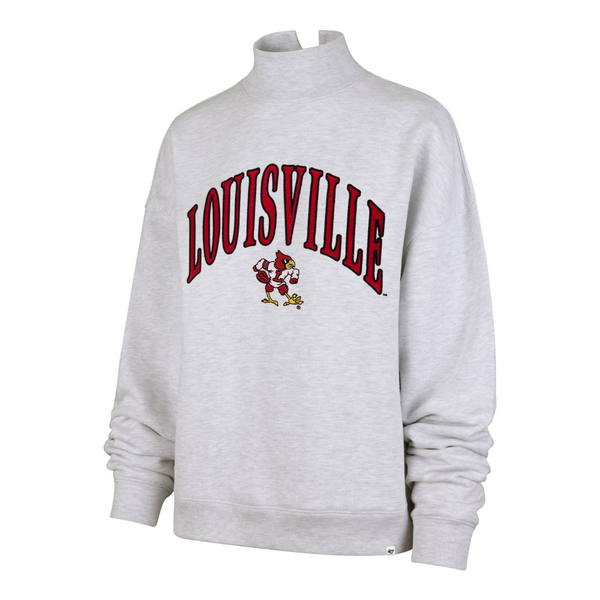 Louisville Standing Bird Mock Neck Crewneck – Kentucky Branded