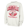 Louisville Cardinals Vintage Arch Oversized Crewneck