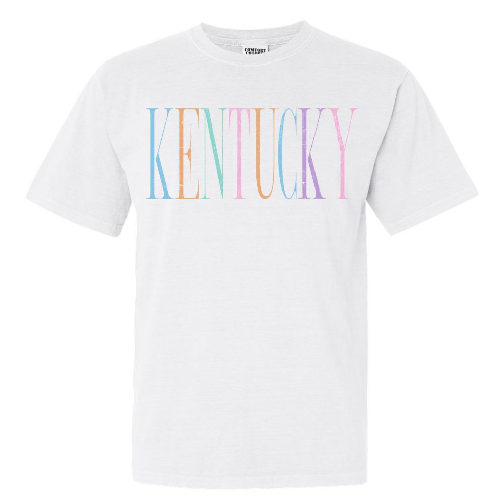 KY Pastel White Comfort Tee