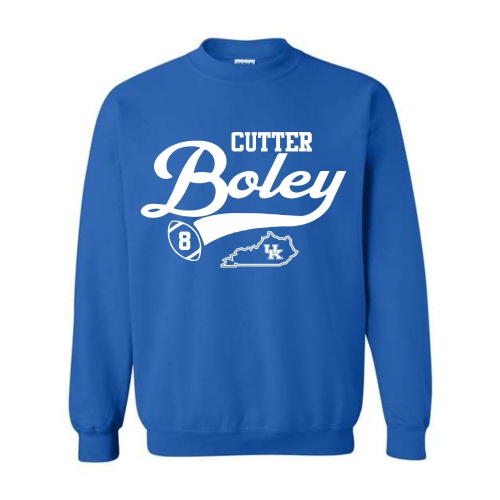 Cutter Boley Flair Script Crewneck