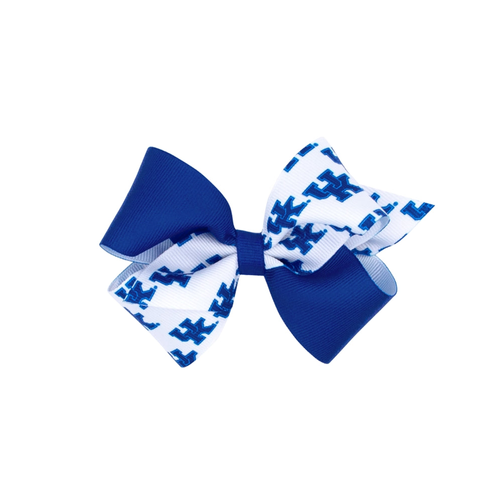 UK Interlock Small Color Block Bow