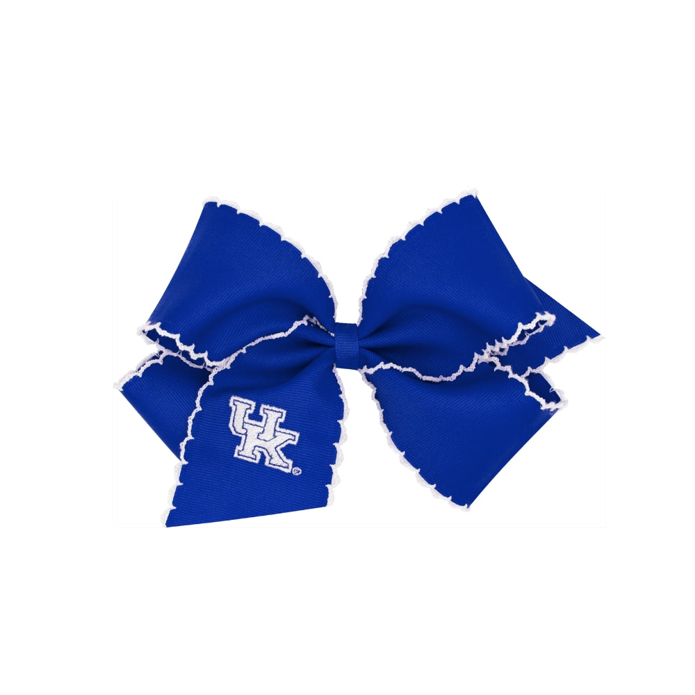 Kentucky Moon Stitch Edge Grosgrain Medium Hair Bow