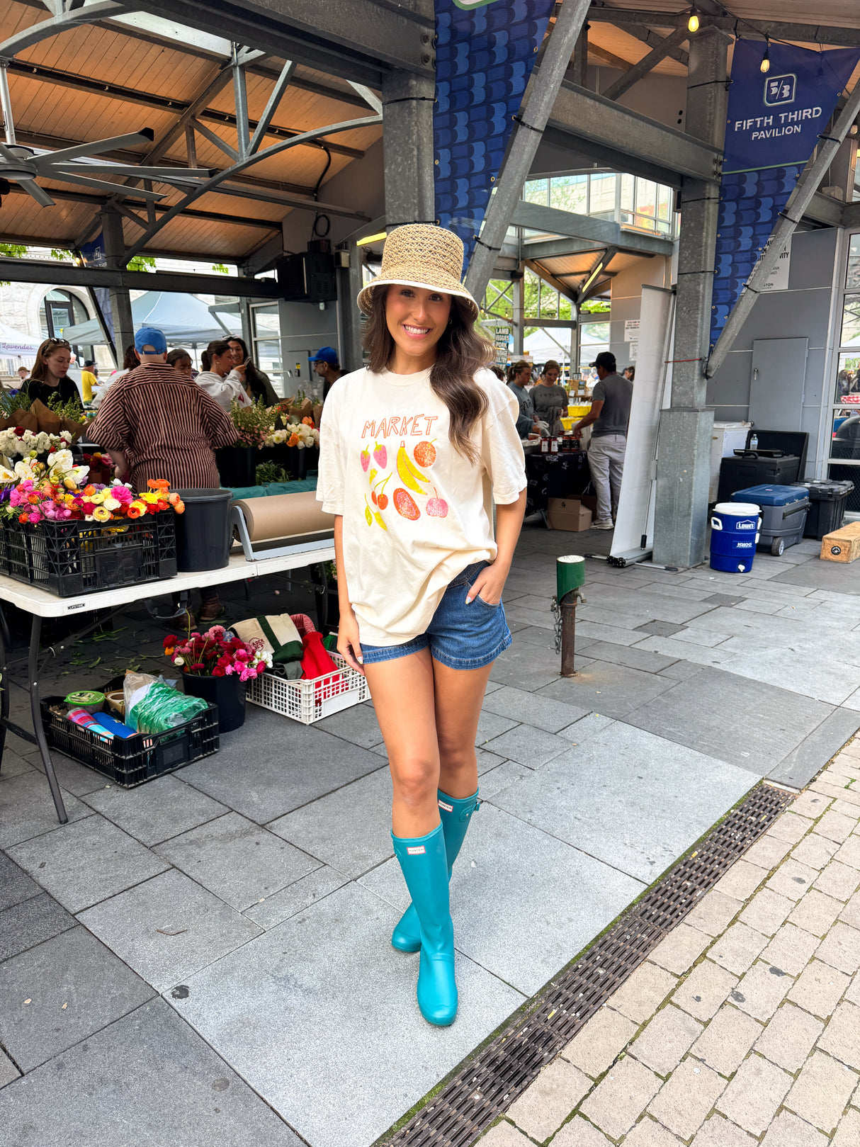 Farmers Market, Kentucky USA Comfort Colors T-Shirt