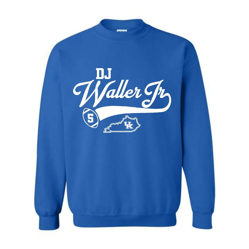 DJ Waller Jr. Flair Script Crewneck