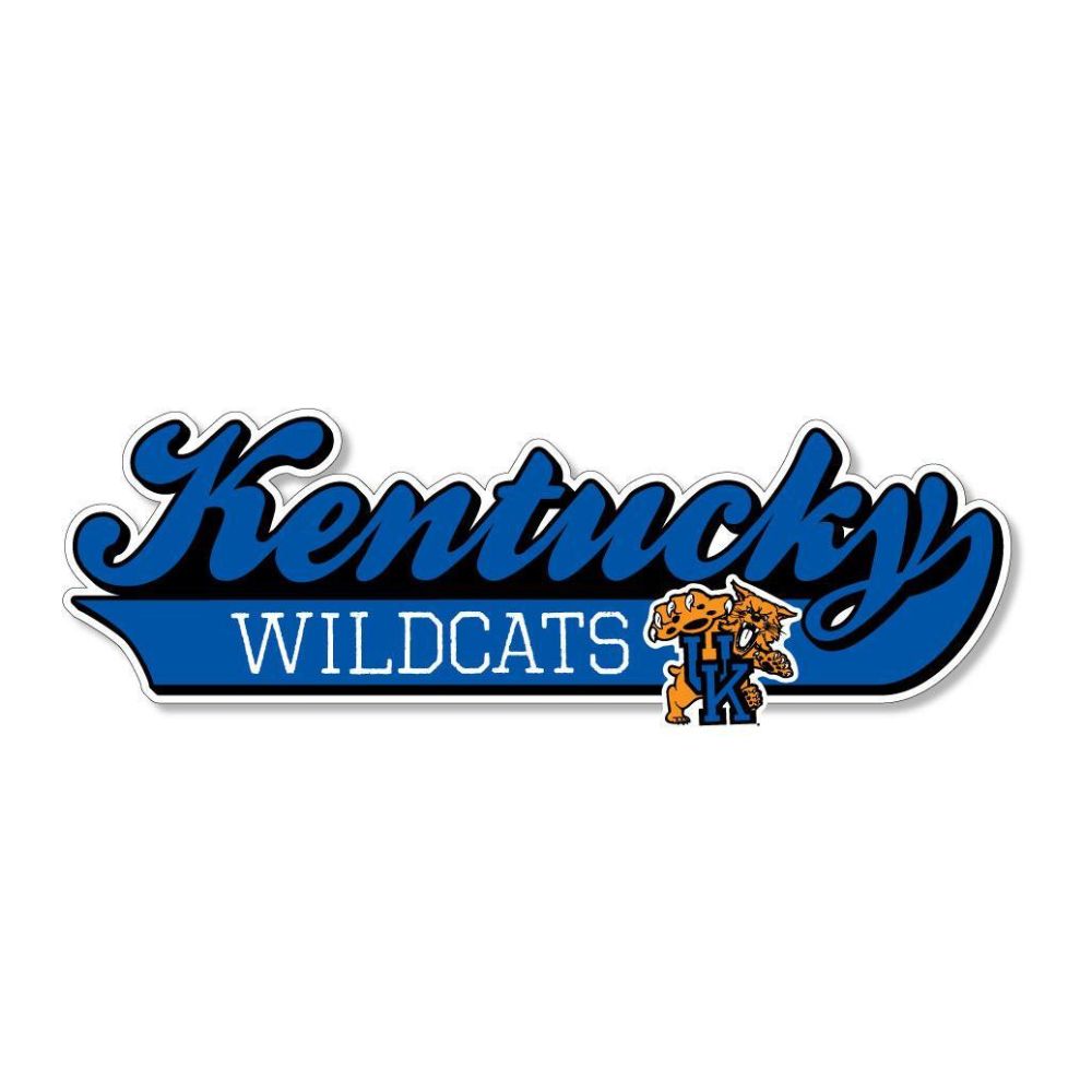 UK 10" Varsity Wordmark Decal