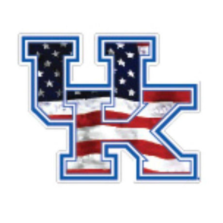 UK 3" USA Flag Interlock Decal