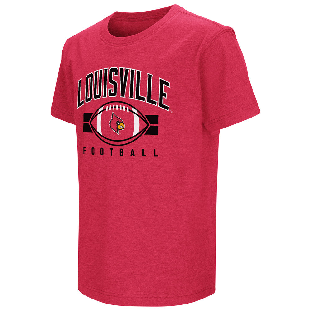 louisville gear Louisville Cardinals Football Youth T-Shirt XL