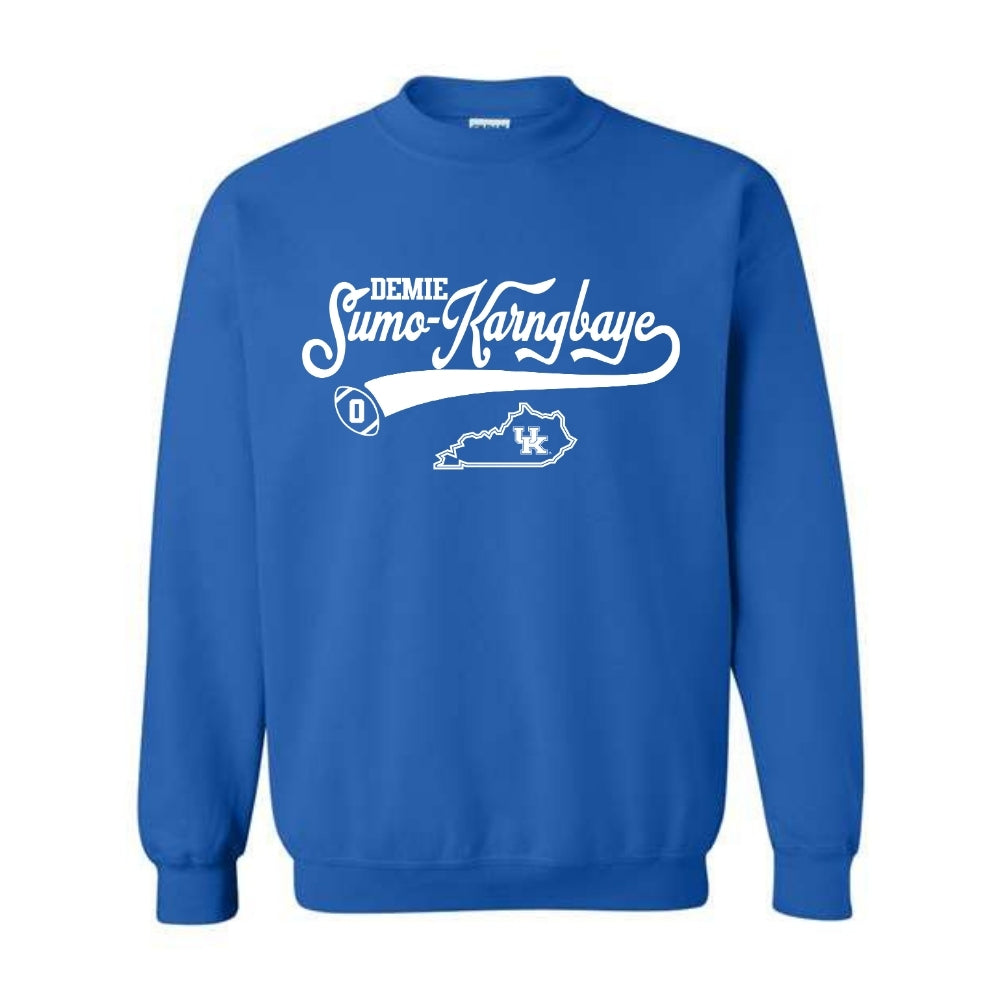 Demie Sumo-Karngbaye Flair Script Crewneck