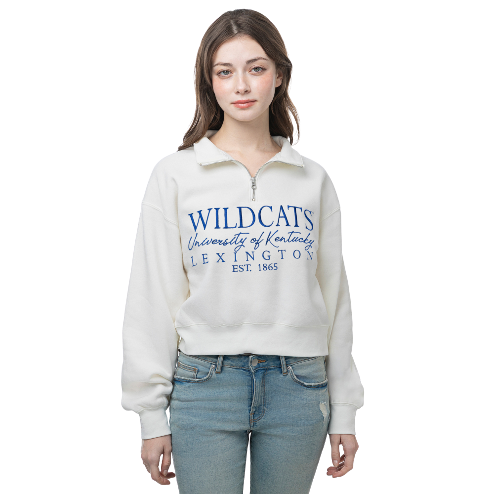 University of Kentucky Wildcats Crop Quarter Zip