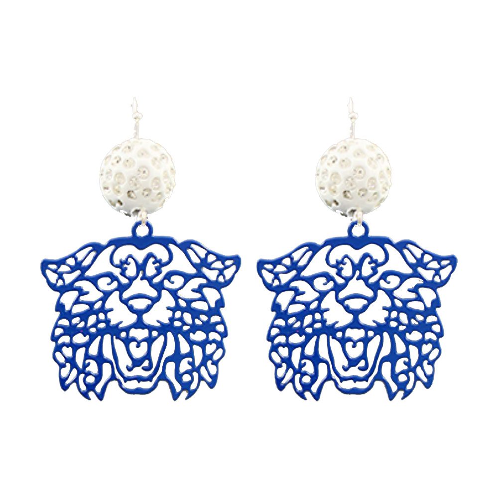 Royal Cat Filigree Earrings