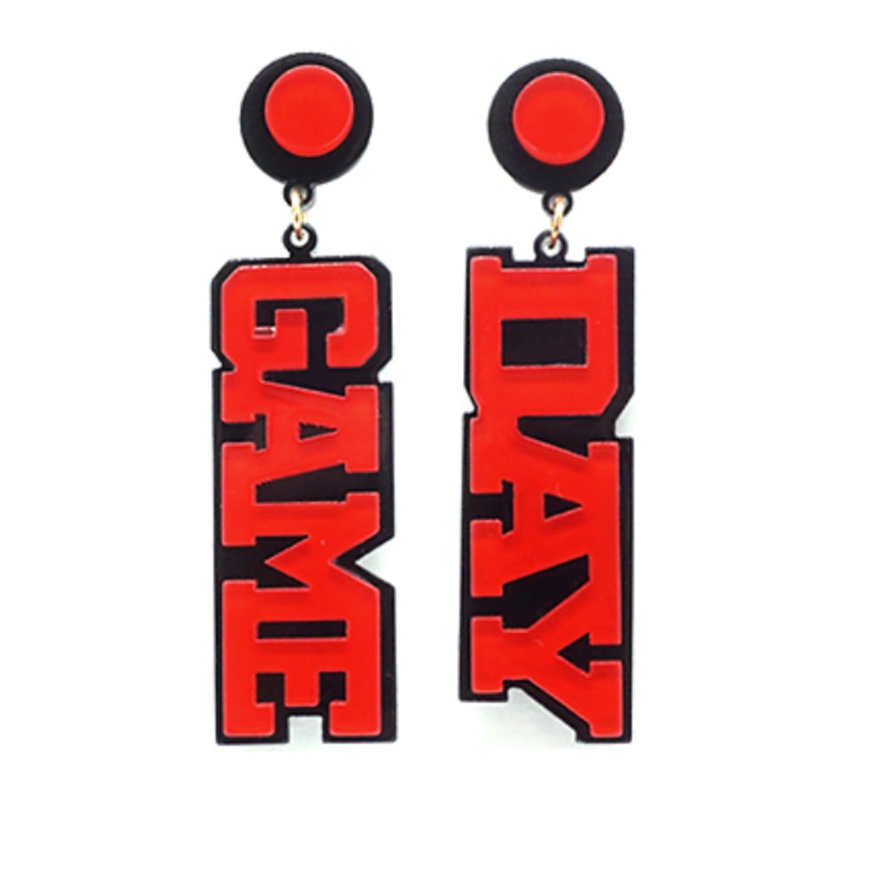 Louisville Game Day Earrings