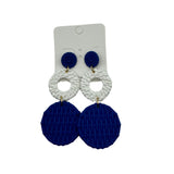 Woven Drop Earrings