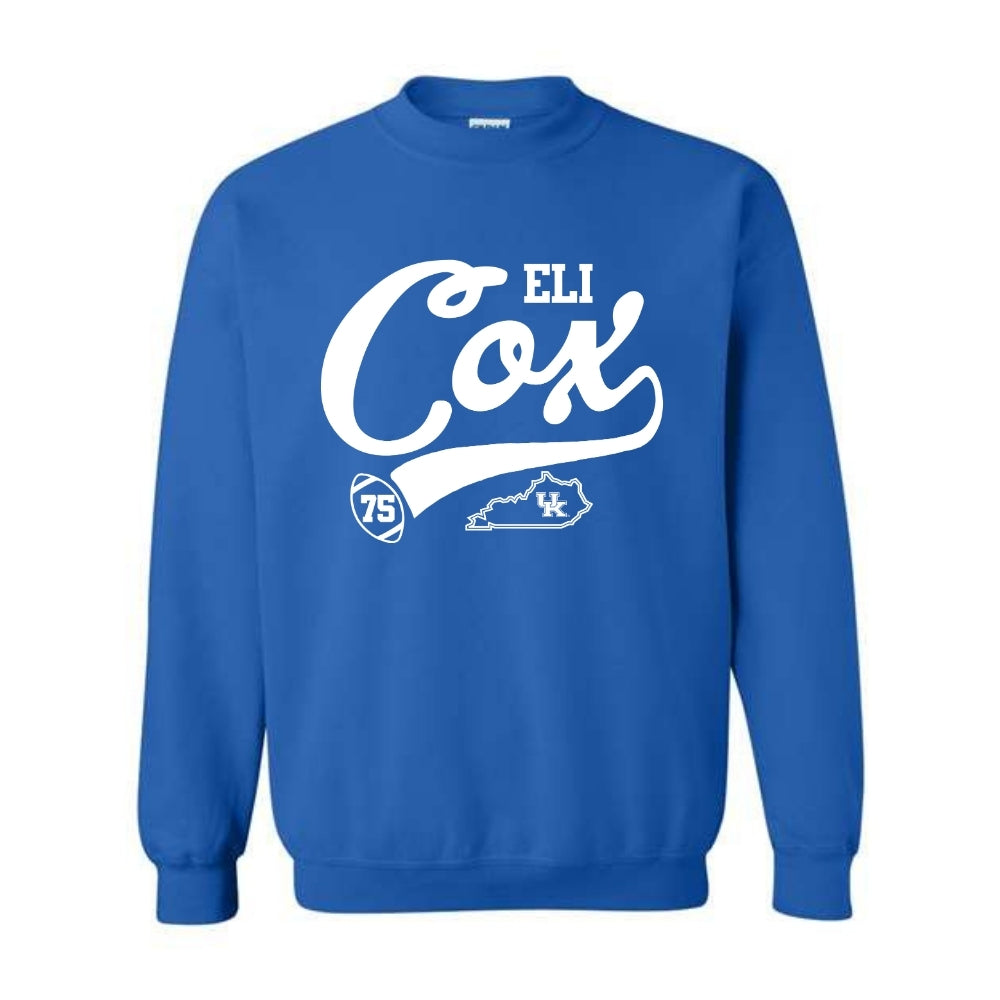 Eli Cox Flair Script Crewneck