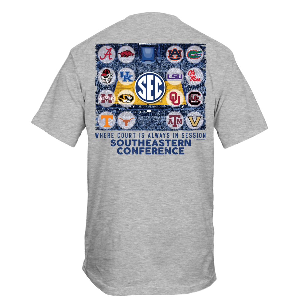 SEC Basketball Court is in Session T-Shirt