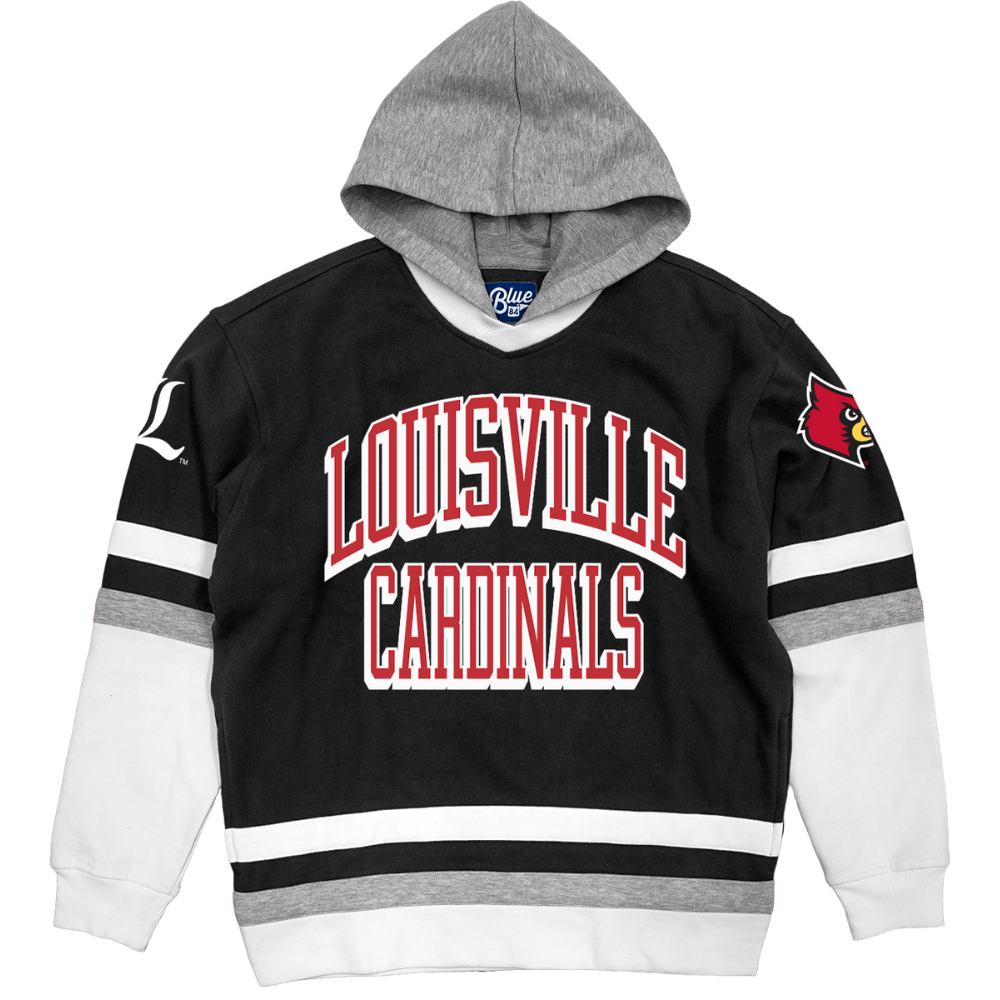 Louisville Cardinals Hockey Hoodie
