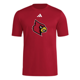 Adidas Louisville Cardinals Pregame T-Shirt