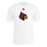 Adidas Louisville Cardinals Pregame T-Shirt