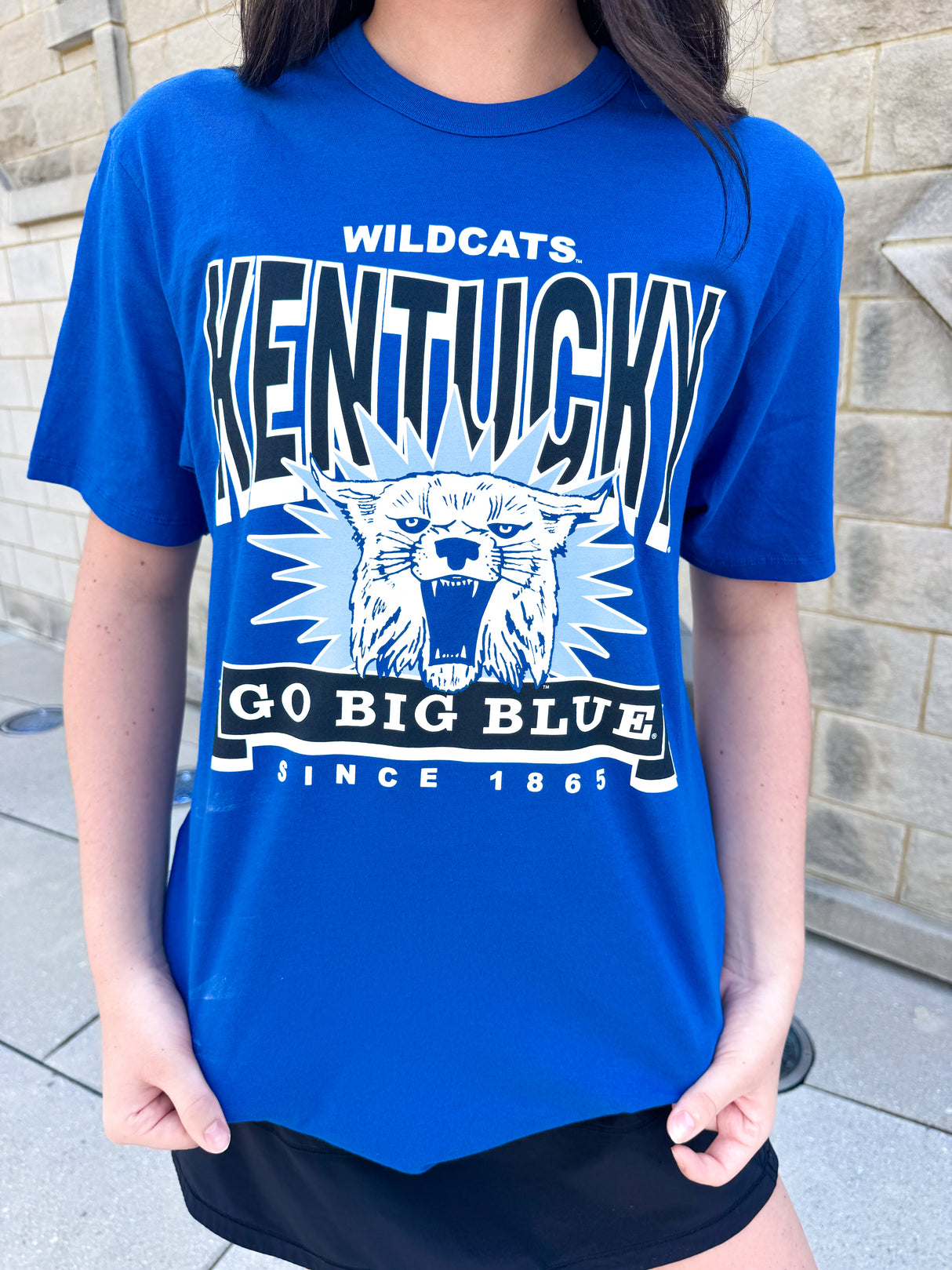 Kentucky Wildcats Go Big Blue Franklin T-Shirt