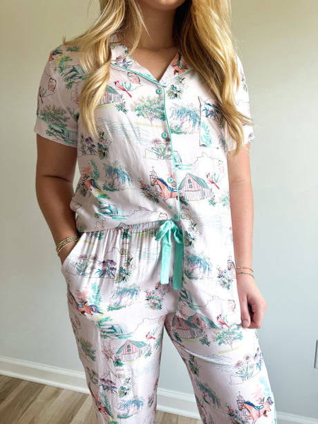 Kentucky Summer Pajama Set