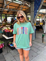 Kentucky Preppy Pattern Arch T-Shirt
