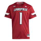 Adidas Premium Louisville Home Football Jersey
