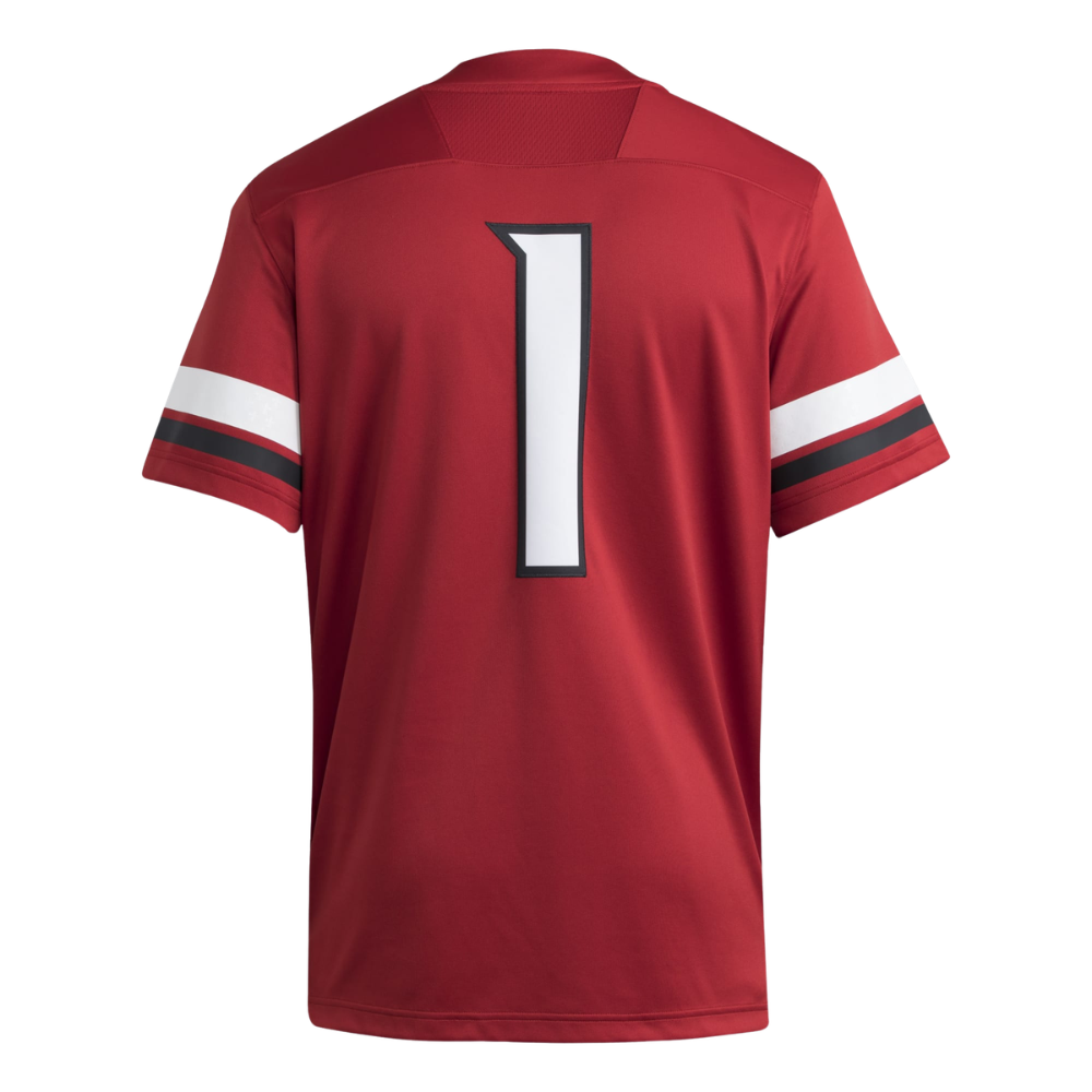 Adidas Premium Louisville Home Football Jersey