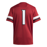 Adidas Premium Louisville Home Football Jersey