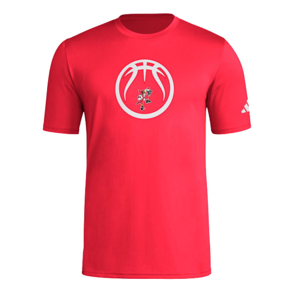 Adidas Cardinals Dunking Bird Pregame T-Shirt