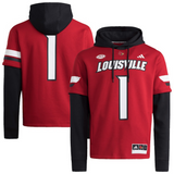 Adidas Louisville Cardinals Jersey Hoodie