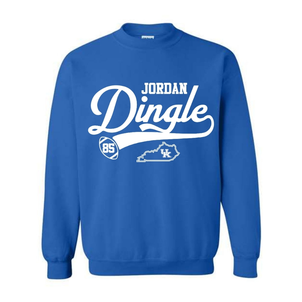 Jordan Dingle Flair Script Crewneck