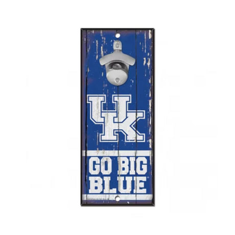 K Wildcats Bottle Opener Sign