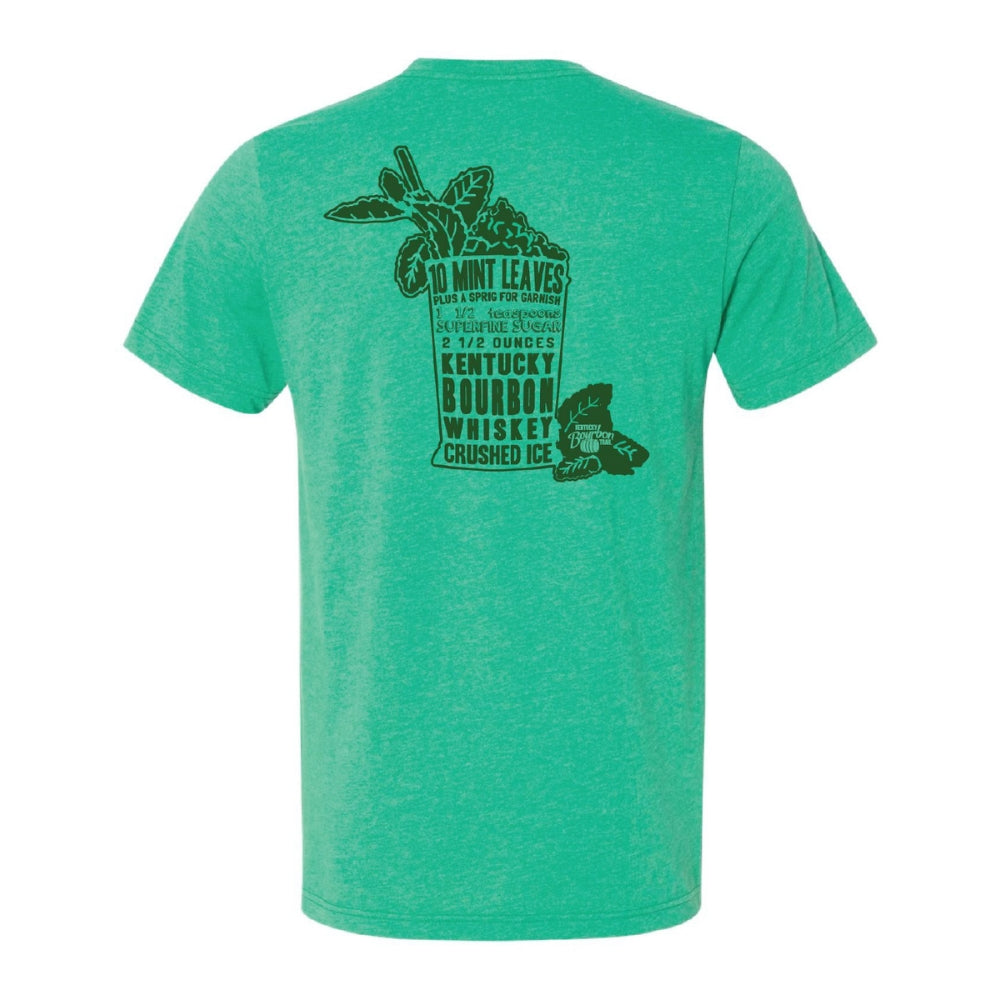 Mint Julep Recipe T-Shirt