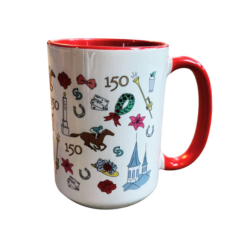 KY Derby 150 Whimsy Mug