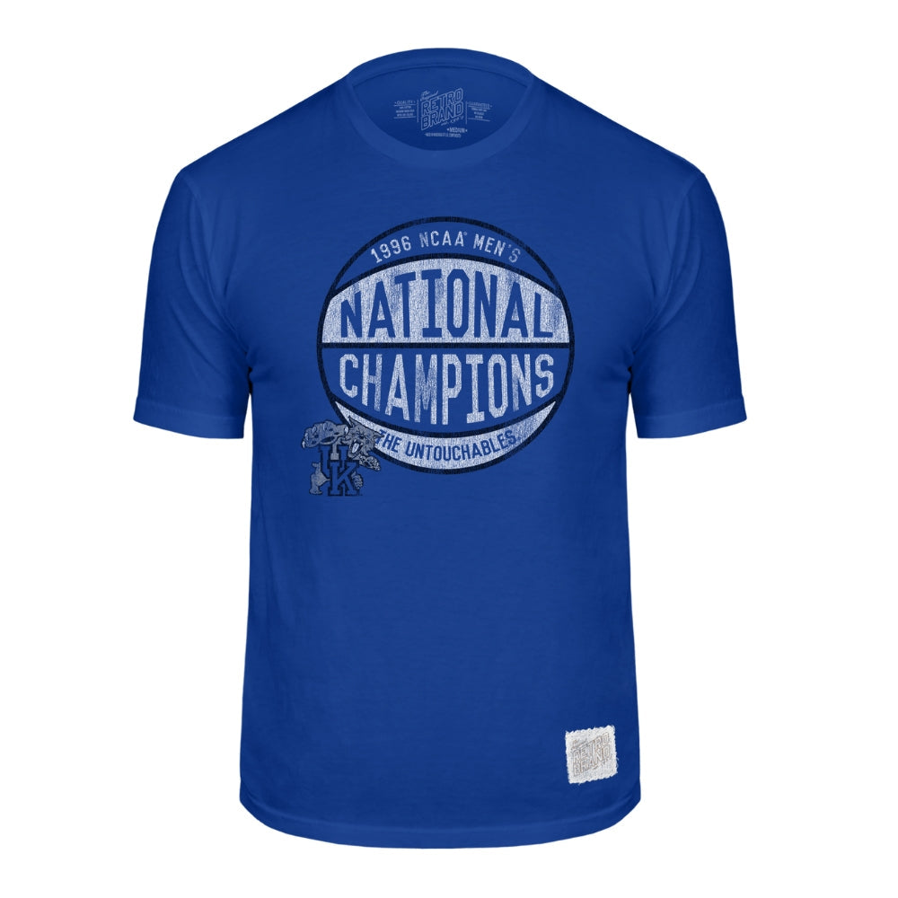 UK Untouchables 1996 National Champions Basketball T-Shirt