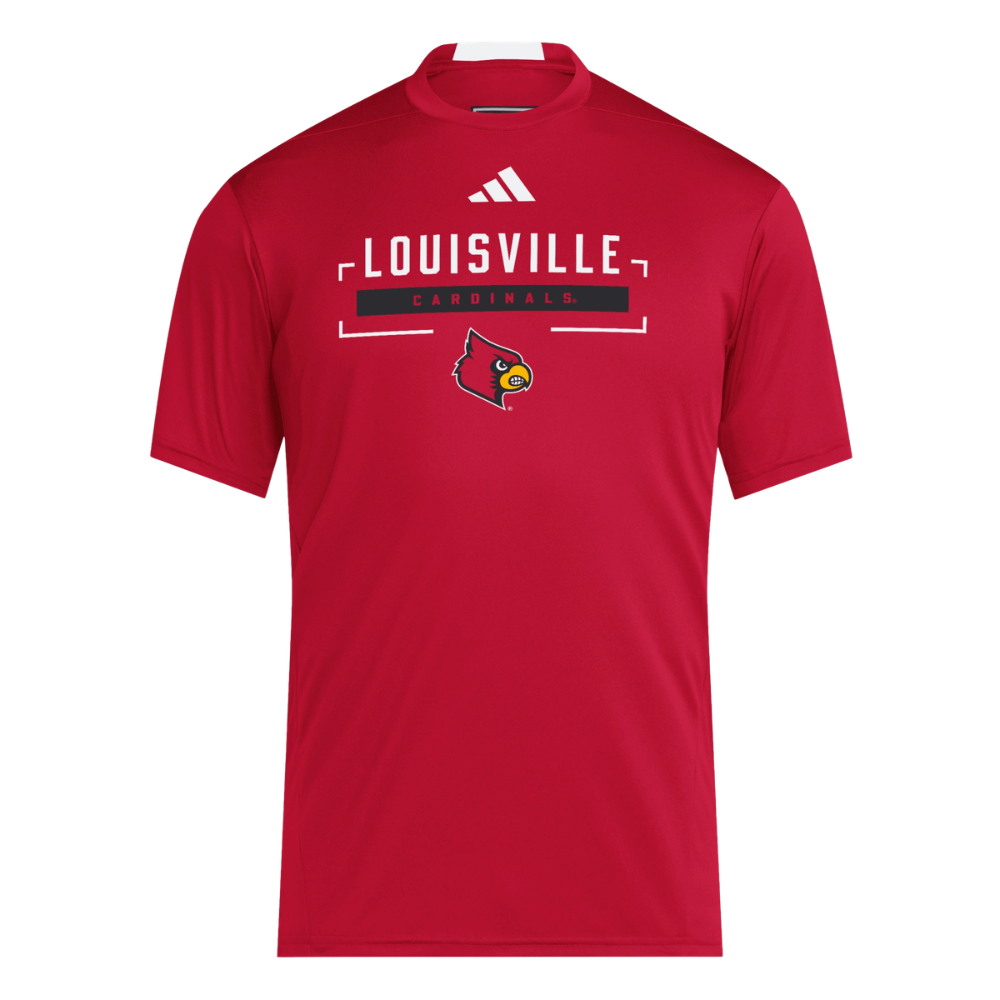 Adidas Louisville Cardinals Training T-Shirt