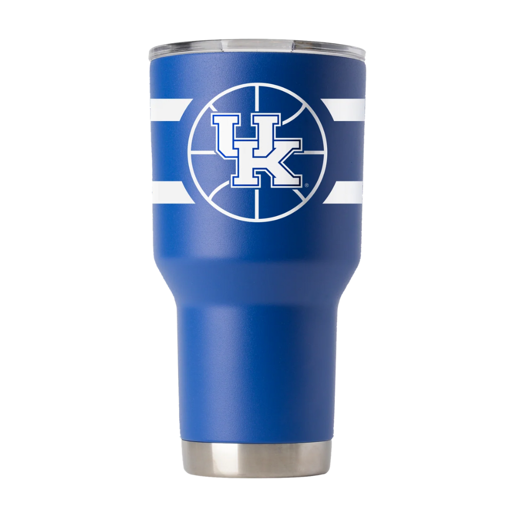 Kentucky Interlock Basketball 30oz Tumbler