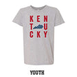 KY Americana Stacked Yth Tee