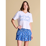 UK Interlock Floral Skort