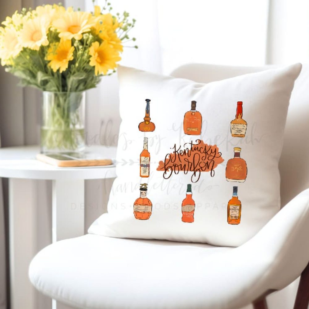 KY Bourbon Square Pillow